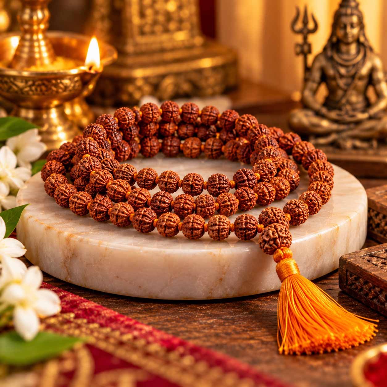 Rudraksha Jaap Mala (108 Beads)